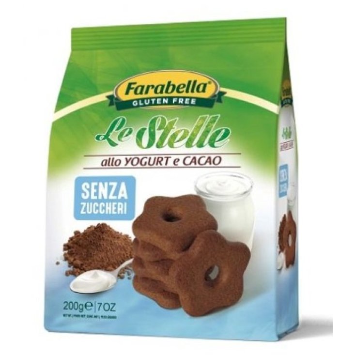 Farabella Le Stelle Galletas Sin Azúcar De Yogur Y Cacao Sin Gluten 300g