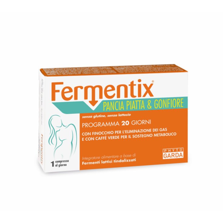 Fermentix VIENTRE PLANO E HINCHAZON Phyto Garda 20 Comprimidos