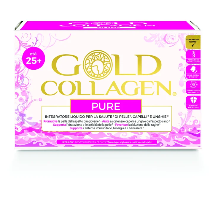 Gold Collagen Pure Gold Collagen Complemento Alimenticio 10 Viales x50ml