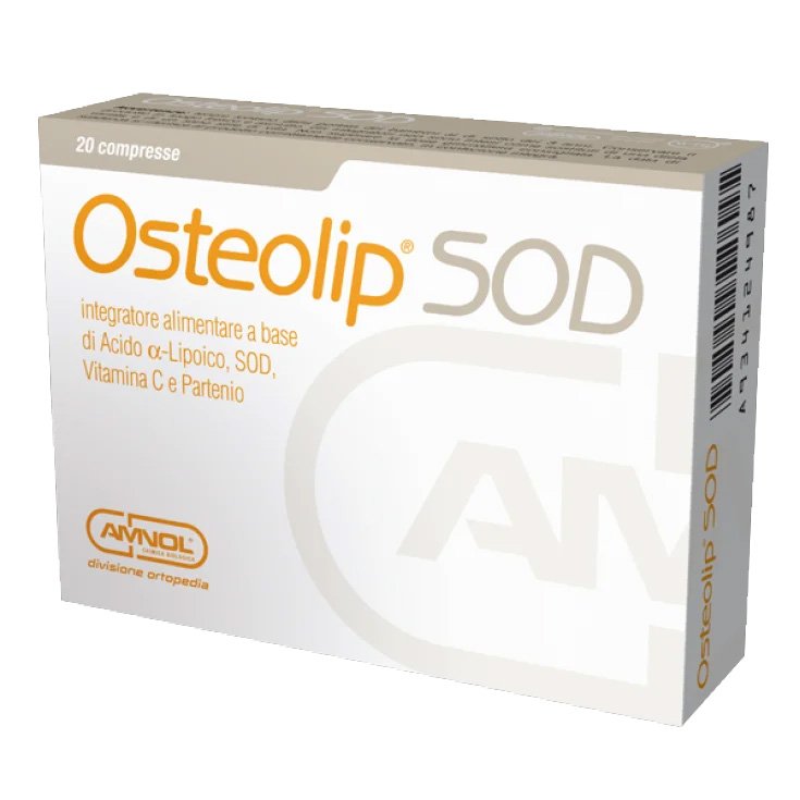 Amnol Osteolip Sod Complemento Alimenticio 20 Comprimidos