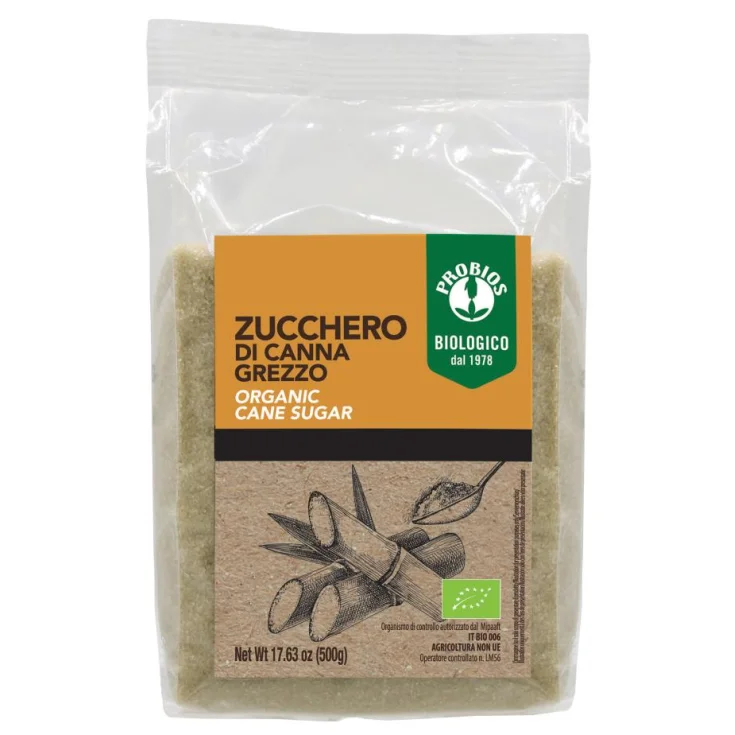 Azúcar de caña crudo Probios 500g