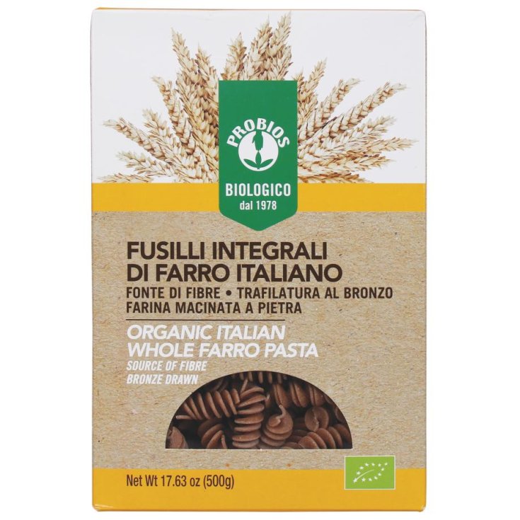 Especialidad Espelta Integral Fusilli Probios 500g