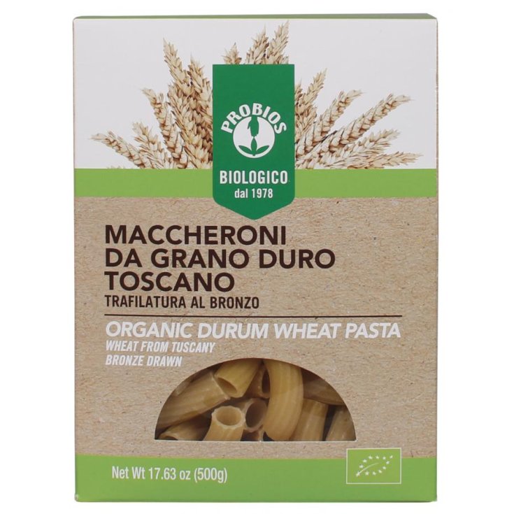 Probios Pasta Blanca Macarrones Ecológica 500g