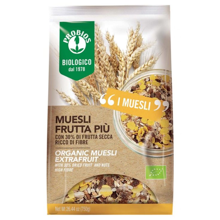 Easy To Go Muesli Fruit More Organic Probios 750g