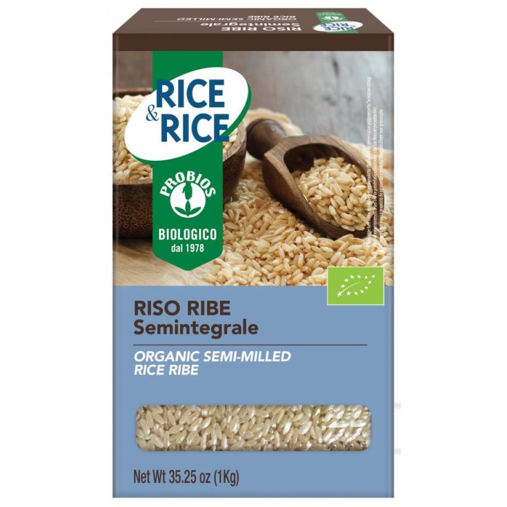 Arroz & Arroz Ribe Semintegrale Probios 1kg