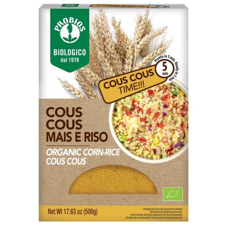 Cous Cous Maíz Y Arroz Probios 500g