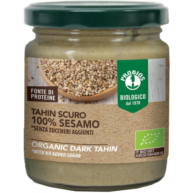 Tahin Oscuro 100% Sésamo Probios 200g