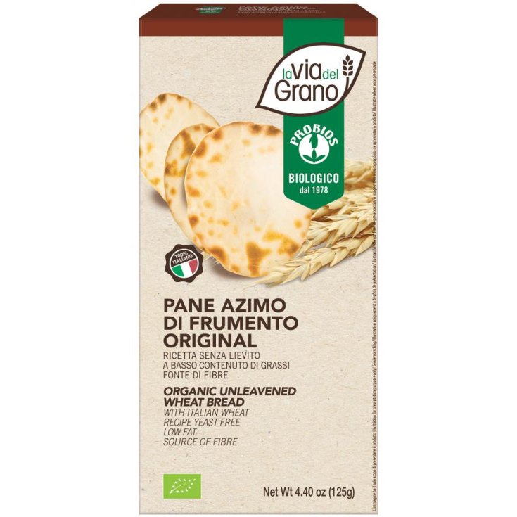 La Via Del Grano Original Probios Pan De Trigo Ecológico 125g