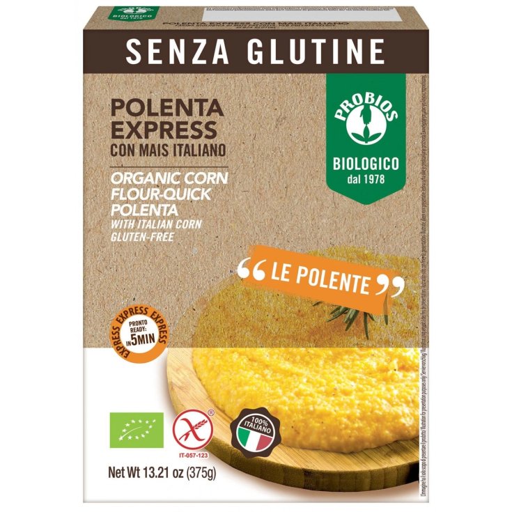 Viva Mais Polenta Express Probios Sin Gluten 375g