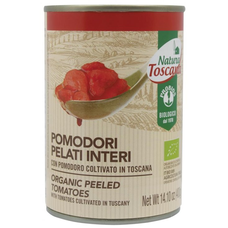 Tomates Pelados Enteros Natura Toscana En Lata Probios 400g