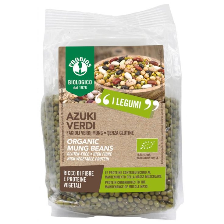 Azuki Legumbres Verdes Probios 400g