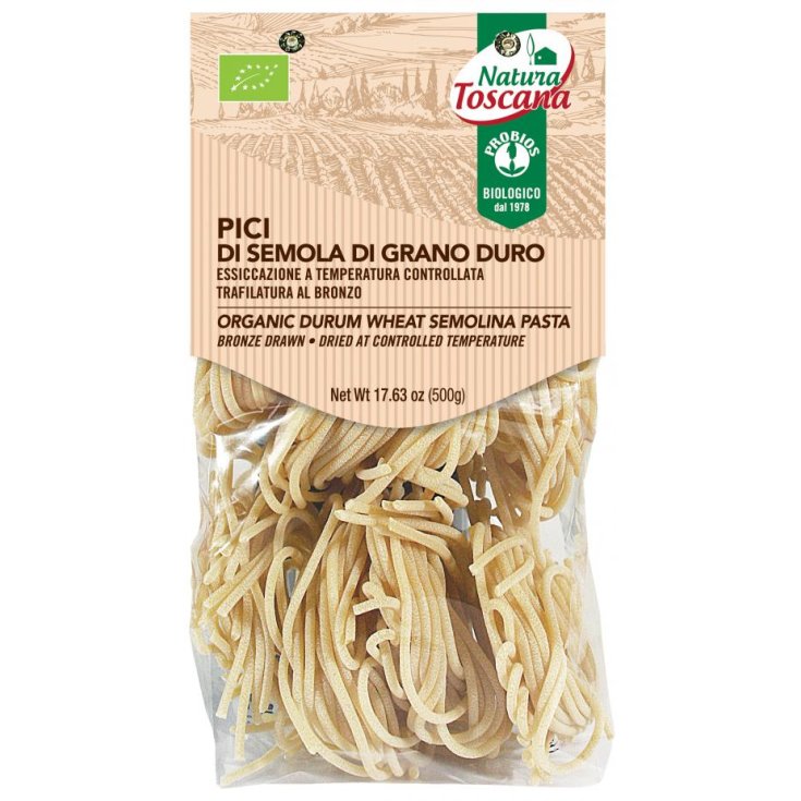 Natura Toscana Pasta Artesana Pici Di Trigo Probios 500g