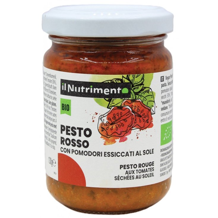 El Nutrimento Pesto Rojo Con Tomates Secos Probios 140g