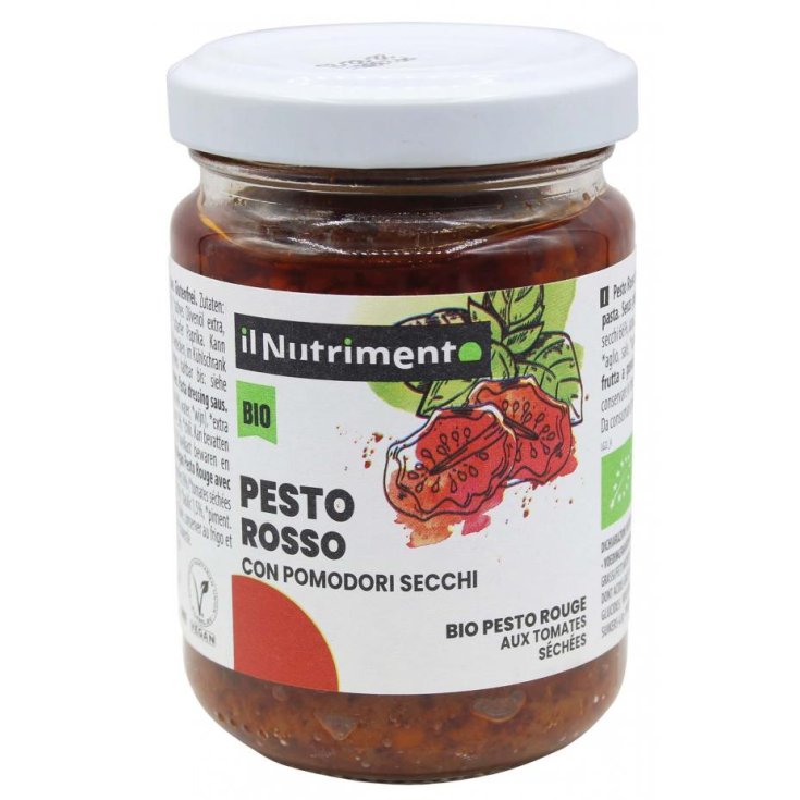 El Nutrimento Pesto Rojo Con Tomates Secos Probios 140g