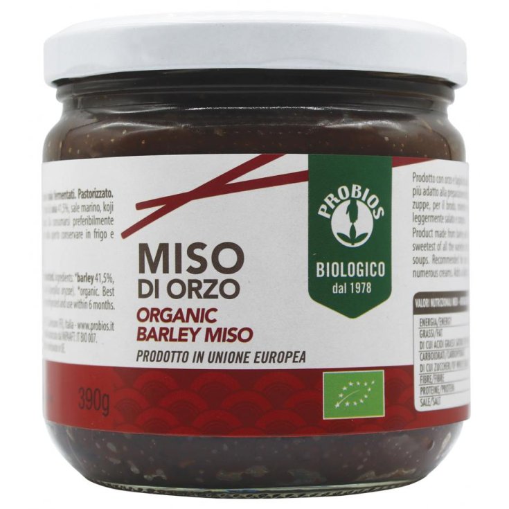 Mitoku Miso Cebada Europea Probios 390g