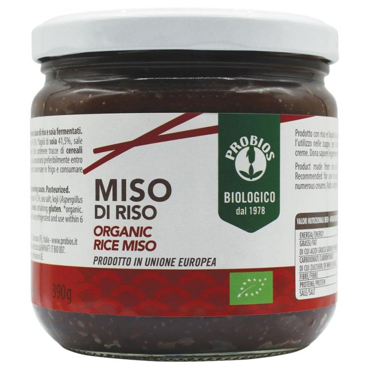 Mitoku Miso Arroz Europeo Probios 390g