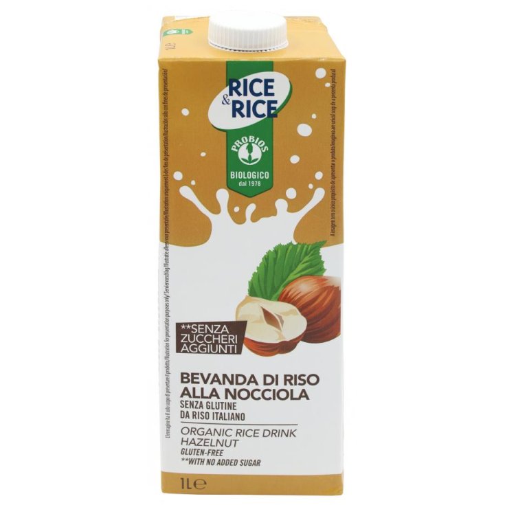 Rice & Rice Probios Bebida De Arroz Avellana 1l