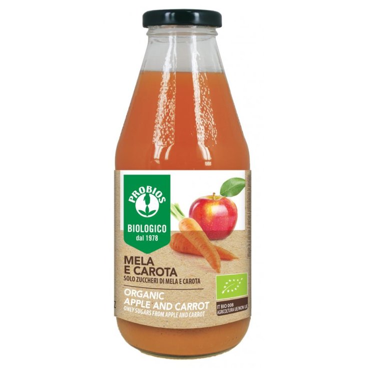 Bebida Con Manzana Y Zanahoria Probios 500ml