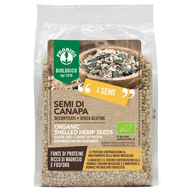 Semillas de Cáñamo Probios 250g