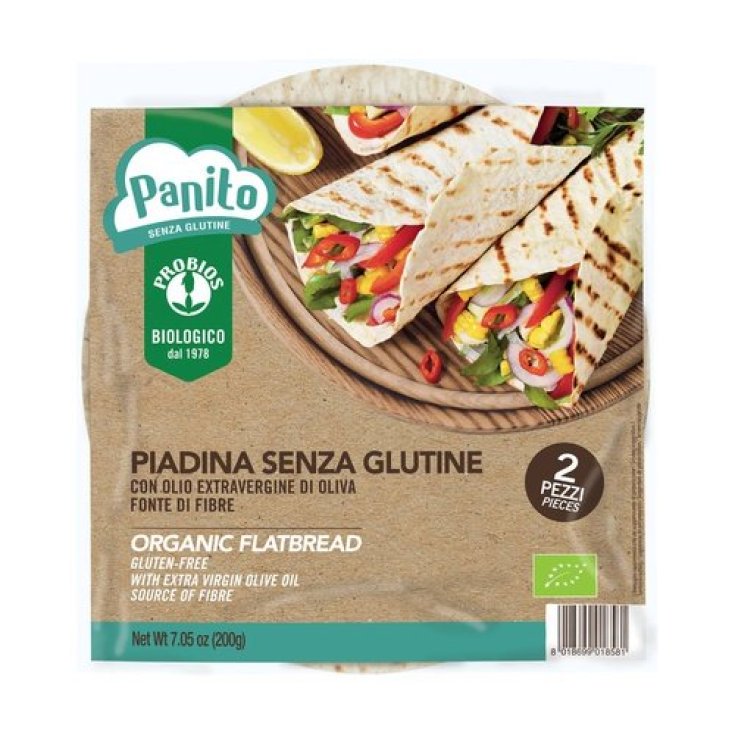 Panito Piadina Probios Sin Gluten 2x100g