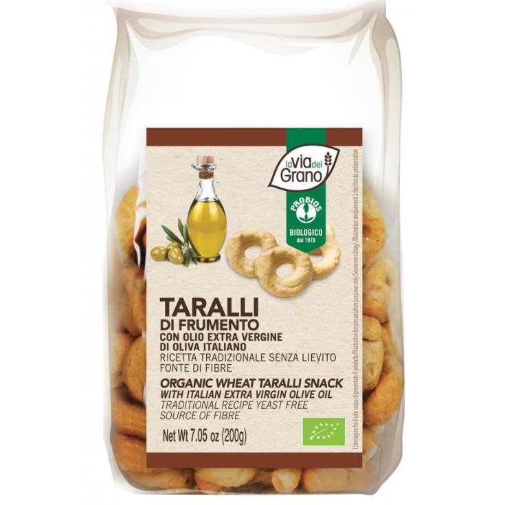 La Via Del Grano Probios Trigo Taralli 200g