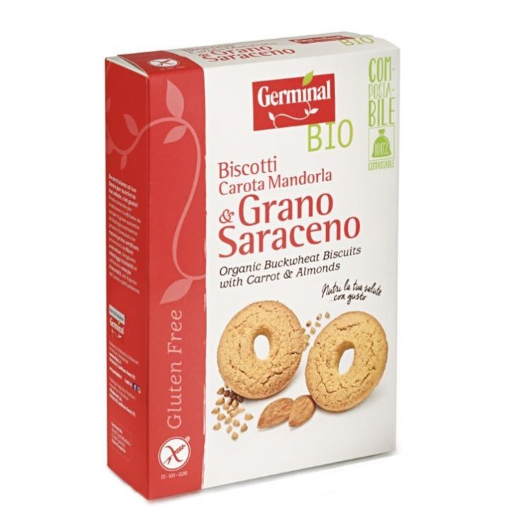 Germinal Galletas Zanahoria Y Madorla Alforfón Ecológicas 250g