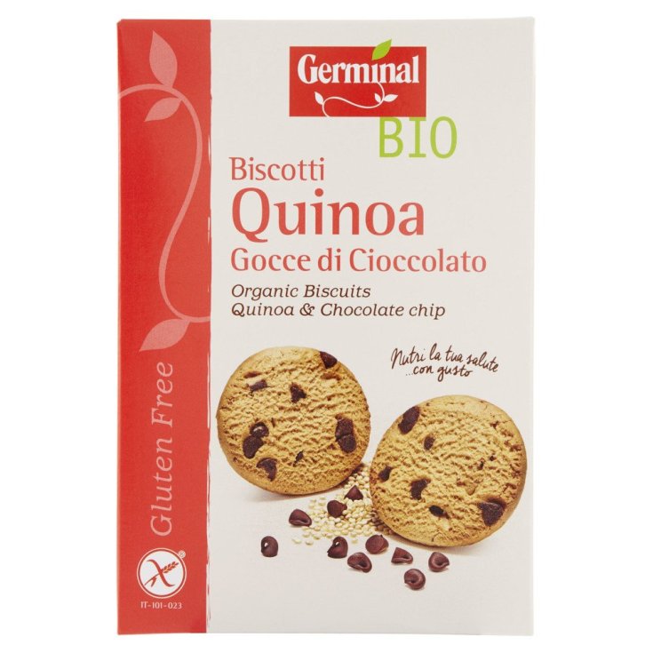 Galletas Germinal De Quinoa Con Gotas De Chocolate Bio 250g