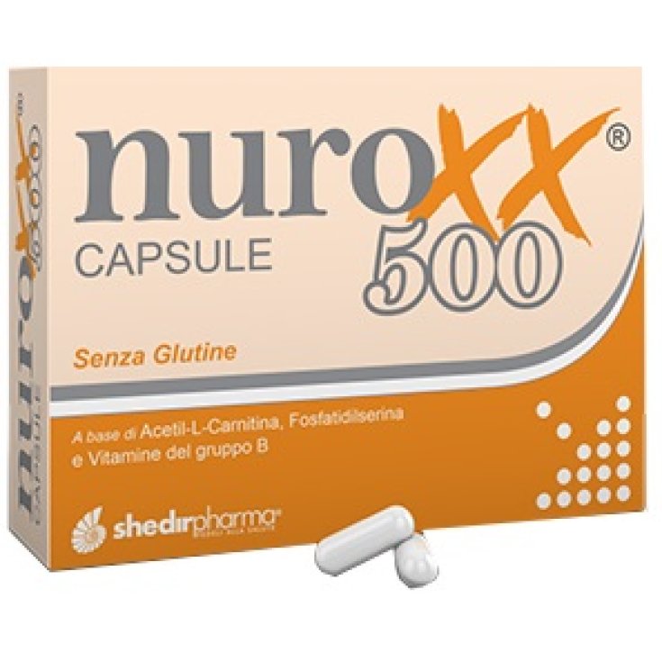 Nuroxx® 500 ShedirPharma® 30 Cápsulas