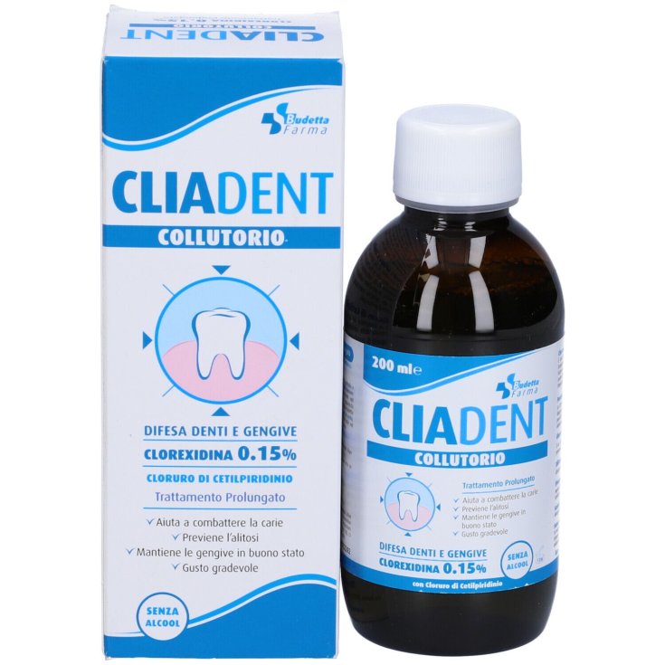 CliaDent Colutorio Clorhexidina 0,15% 200ml