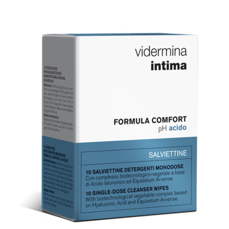 Vidermina Intima Toallitas Monodosis 10 Piezas