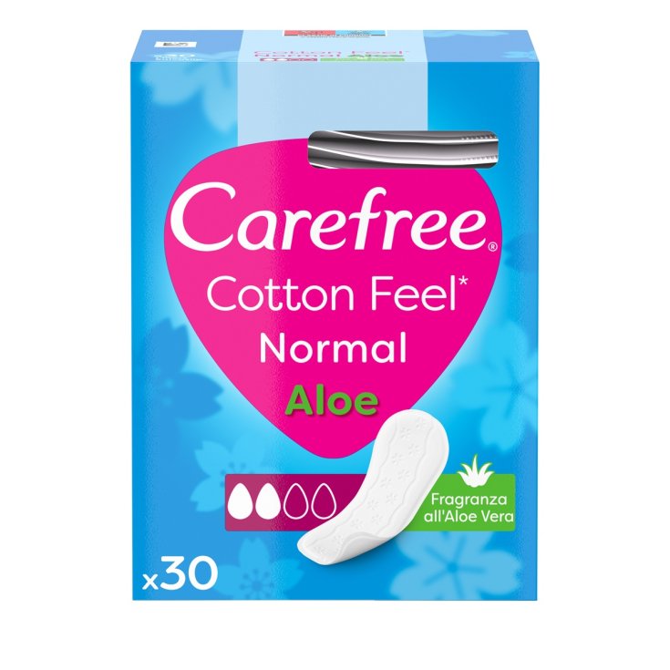 CAREFREE ALOE S/ SLIP RIP X 30 UDS