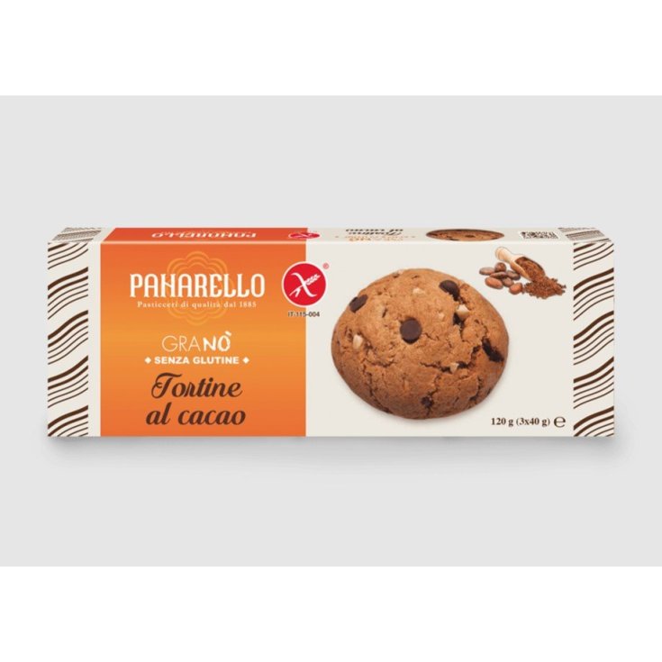 Panarello Granò Tartaletas Cacao Sin Gluten Pack de 3 Tartaletas de 40g