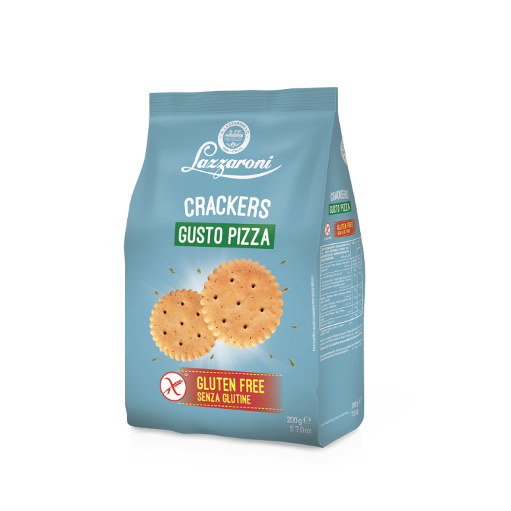 Lazzaroni Galletas Saladas Gusto Pizza Sin Gluten 200g