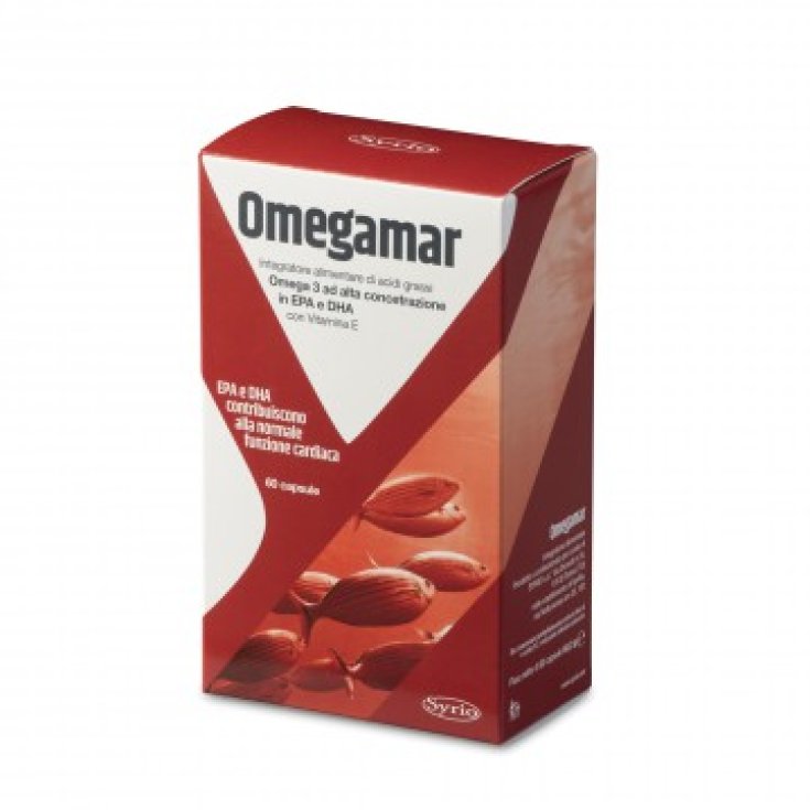 Syrio Omegamar Complemento Alimenticio 60 Comprimidos
