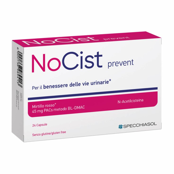 Specchiasol Nocist Prevent Complemento Alimenticio 24 Cápsulas