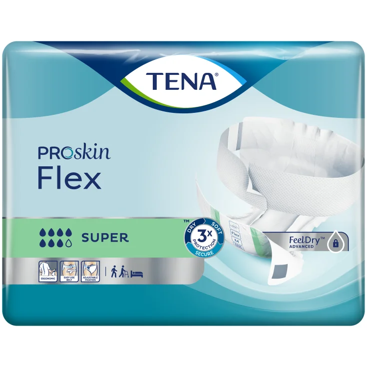 Tena Flex Super Pañales Xl 30 Piezas