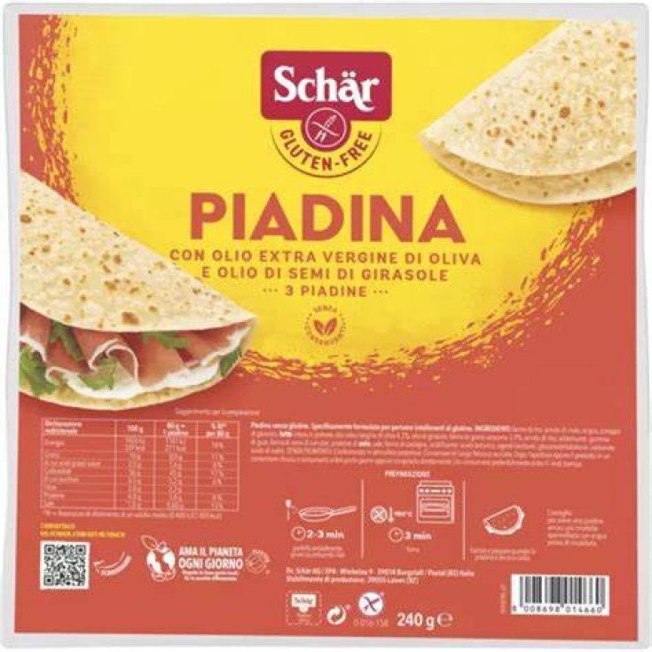 Schar Piadina Sin Gluten 240g