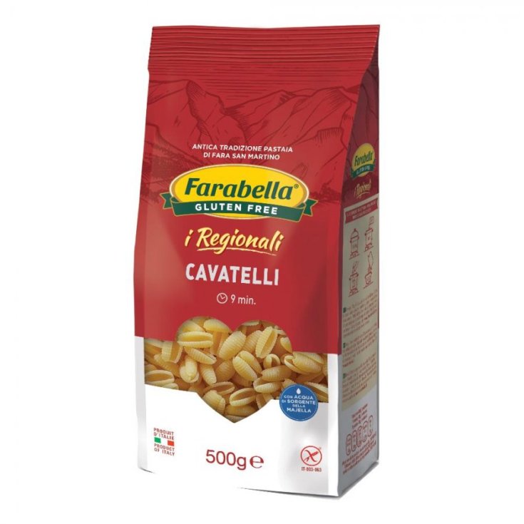 Farabella Cavatelli Pasta Sin Gluten 500g