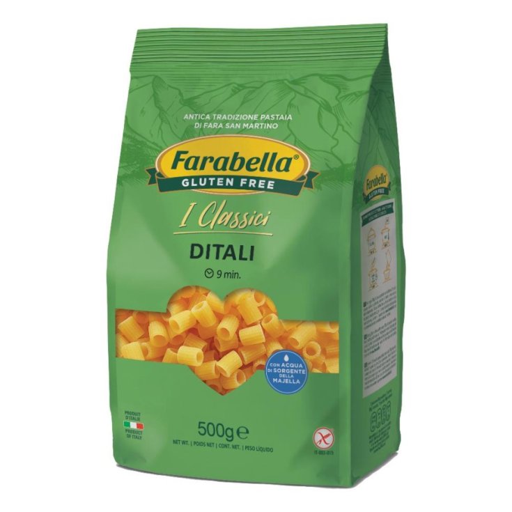 Farabella Ditali Pasta Sin Gluten 500g