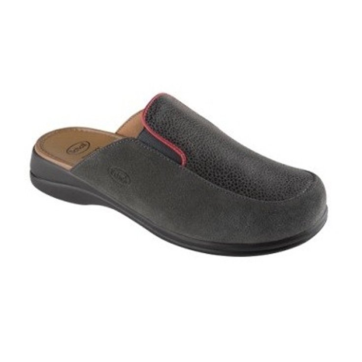 Dr. Scholl's New Moue Suede Sandalia Blanco Rojo Talla 39