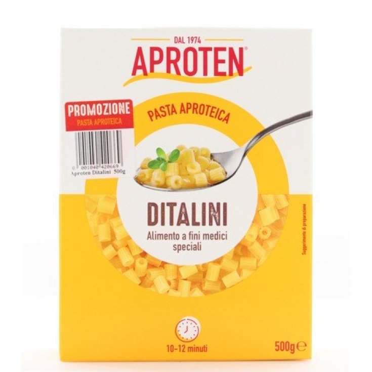 Aproten Ditalini Pasta Dietética Aproteica 500g