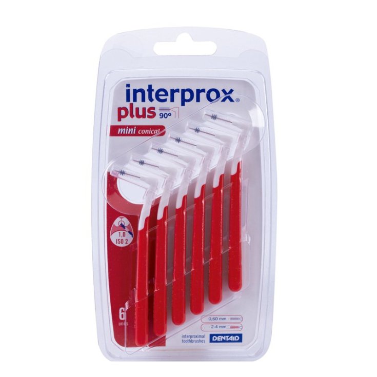 Dentaid Interprox Plus Miniconic Rojo 6p