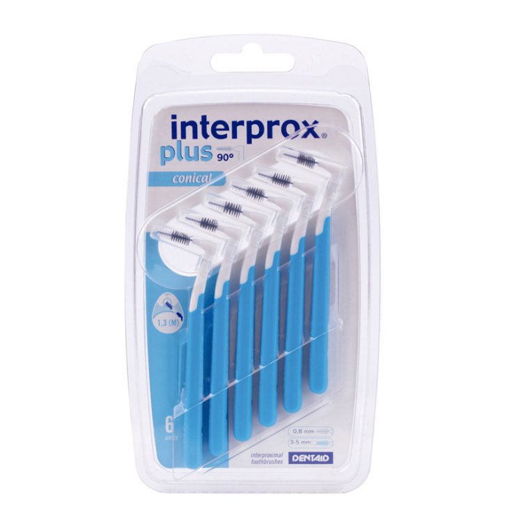 Dentaid Interprox Plus Cónico Azul 6uds