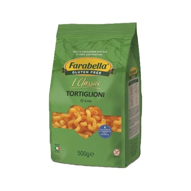 Farabella Tortiglioni Pasta Sin Gluten 500g