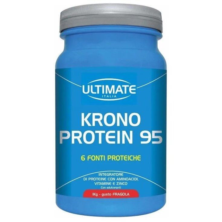 Ultimate Krono Protein 95 Complemento Alimenticio Sabor Fresa 1kg