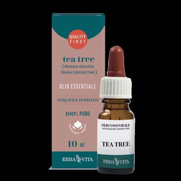 ErbaVita Aceites Esenciales Complemento Alimenticio De Árbol De Té 10ml