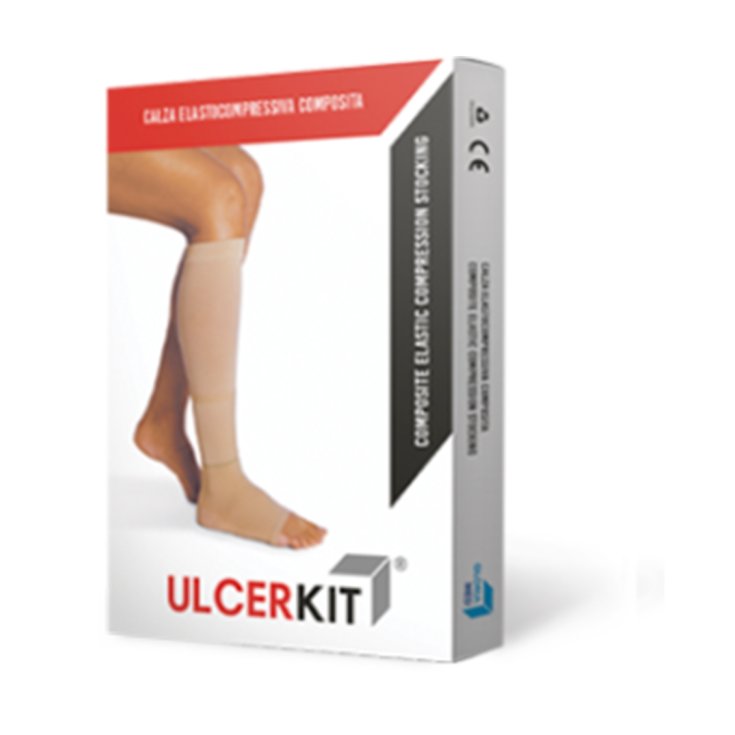 Gloria Med Ulcerkit Medias hasta la Rodilla 20/20 Talla S 1 Pieza