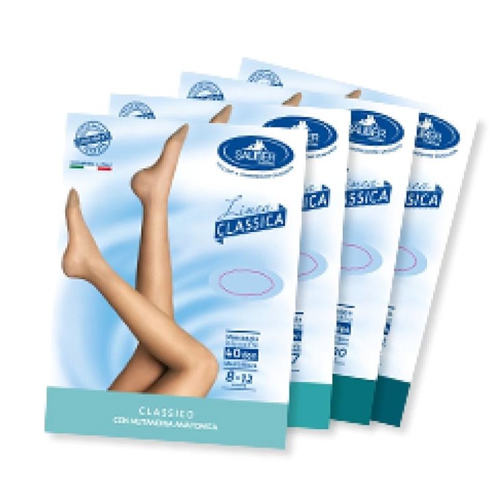 Panty Sauber Pharma Classic Line 40 DEN Color Antracita Talla 3