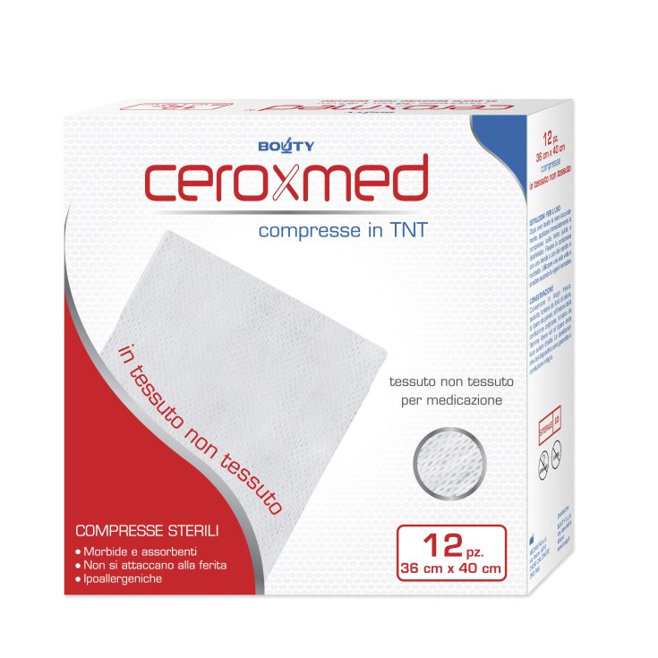 Ceroxmed TNT Comprimidos IBSA 12 Comprimidos Estériles 36x40cm