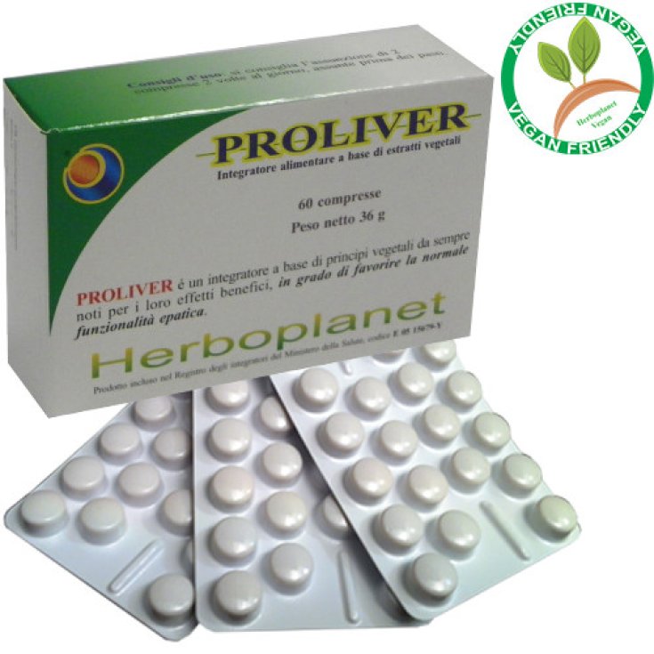 Proliver Herboplanet 60 Comprimidos